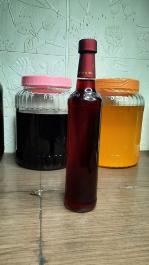 how to make Balinese grape wine using simple tools