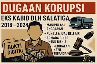 Dokumen memuat dugaan manipulasi pada sejumlah program DLH