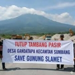 Gubernur Ahmad Luthfi langsung menegaskan bahwa aktivitas penambangan di kawasan Gunung Slamet tidak diperbolehkan