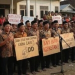 Paguyuban Kepala Desa Randublatung menjadi salah satu pihak yang paling vokal menyuarakan keberatan