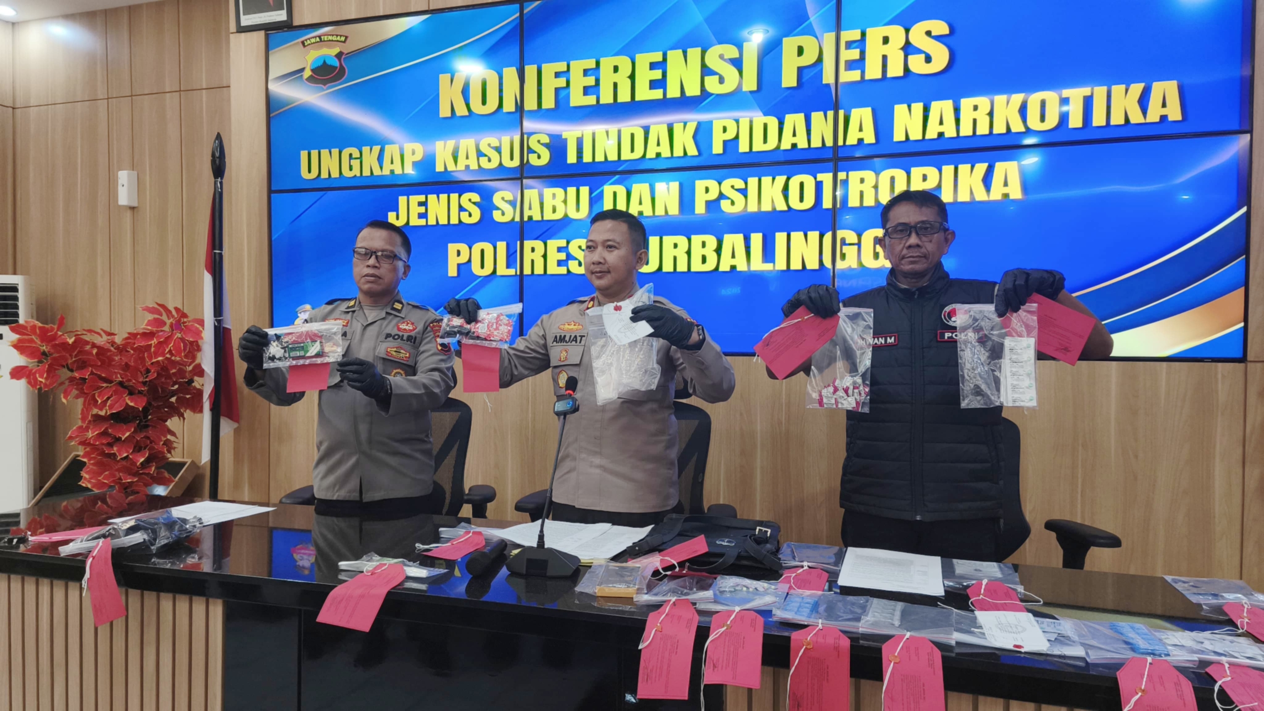 Polres Purbalingga Ungkap Dua Kasus Penyalahgunaan Narkoba