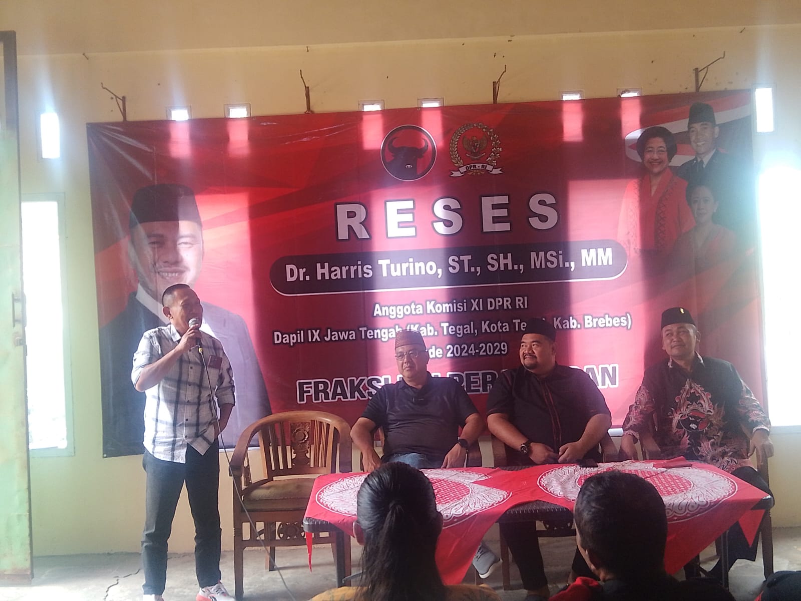 DPR RI Harris Turino Gelar Reses Tampung Aspirasi Masyarakat