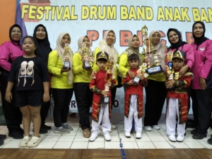 TK Kemala Bhayangkari 16 Purbalingga Raih Peringkat III Festival Drumband Anak Banyumas Ke-XIII Tingkat Madya