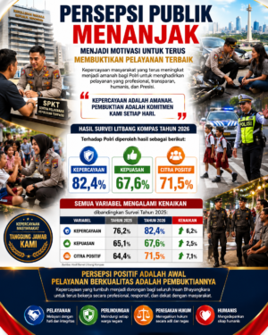 POLRI Untuk Masyarakat : Mengabdi Tanpa Henti Menjaga Kamtibmas Demi Indonesia yang Aman dan Kondusif