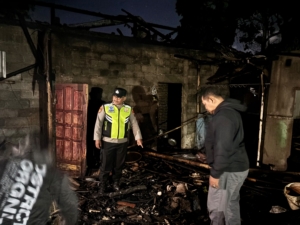Polisi Periksa Kebakaran Rumah di Kutasari, Diduga Api Berasal dari Tungku