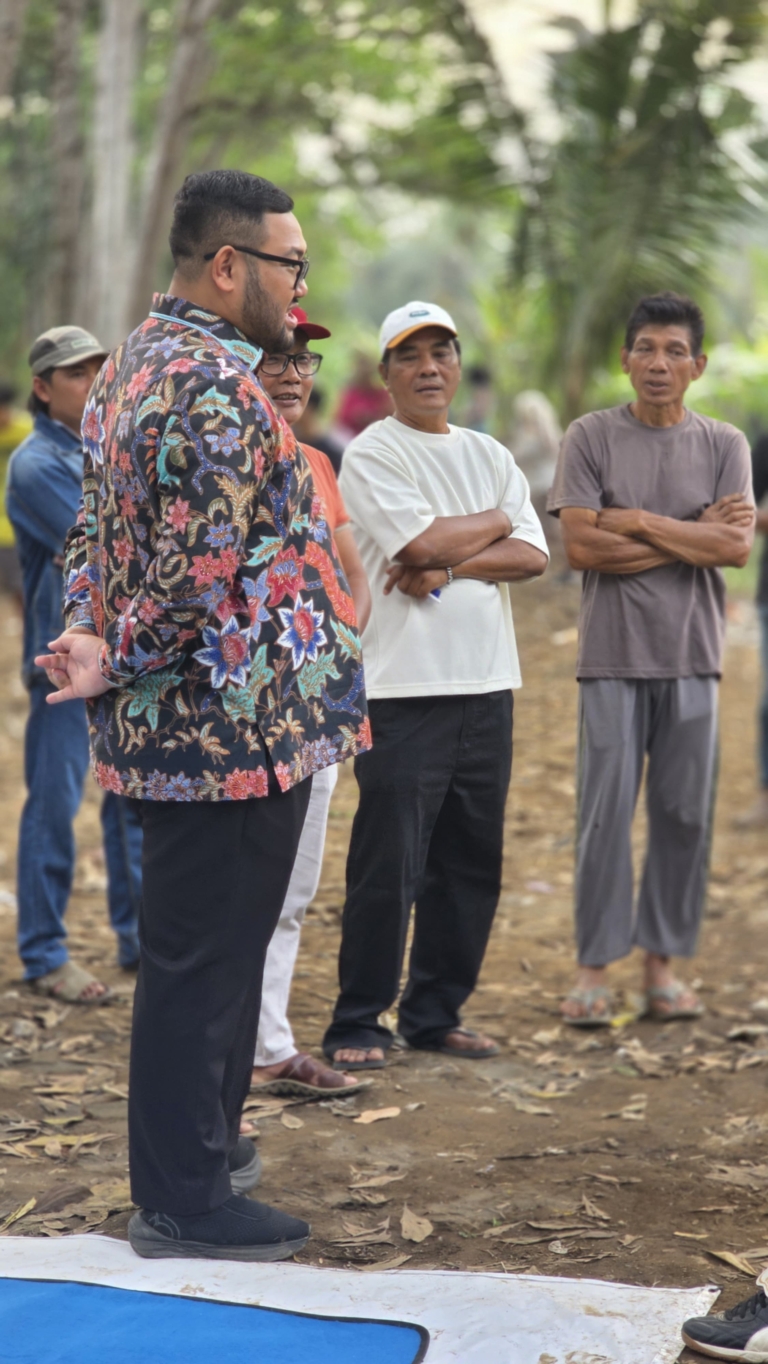 Wakil Bupati Purbalingga Apresiasi Semangat Pemuda Karangbanjar dalam Menghidupkan Kembali Danau Munjulluhur