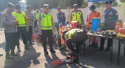 Polres Purbalingga Gelar Apel Kesiapan Personel dan Sarpras Hadapi Karhutla