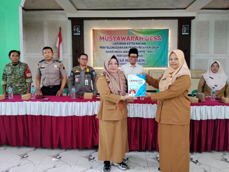 LAPORAN AKHIR JABATAN KEPALA DESA MAJASEM